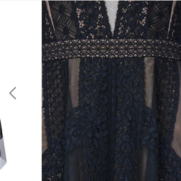 BCBGMAXAZRIA Andi Handkerchief Dress Holiday New Years Eve Dress BCBG - Picture 3 of 7